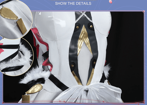 Wuthering Waves Chun/Camellya Cosplay Dress Set Anime Role Play Full Outfit - Coscosmos