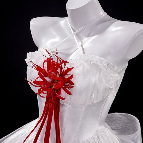 Wuthering Waves Floral Guard - Luocha Formal Ceremony Full Set Cosplay Costume - Coscosmos