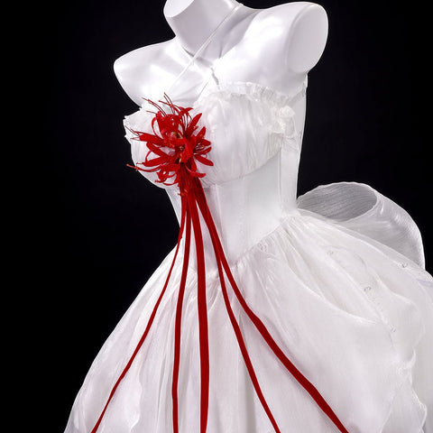 Wuthering Waves Floral Guard - Luocha Formal Ceremony Full Set Cosplay Costume - Coscosmos