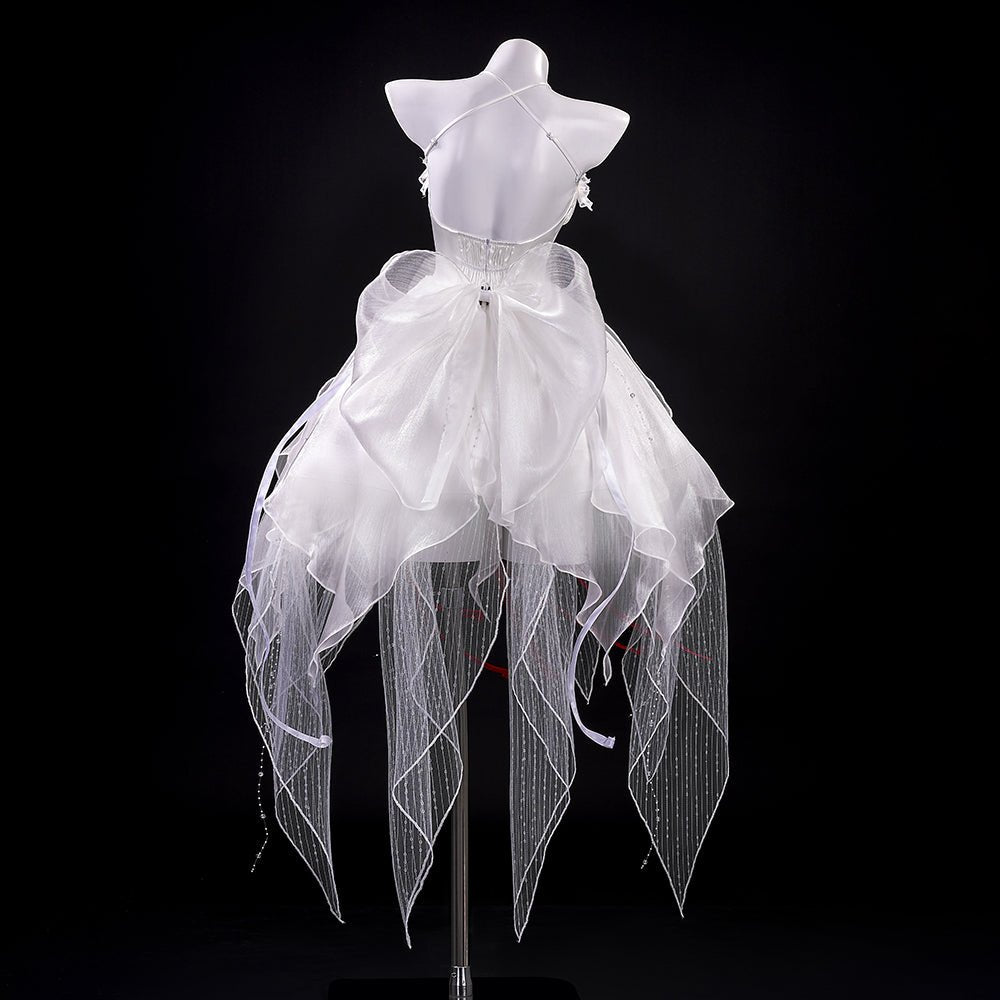 Wuthering Waves Floral Guard - Luocha Formal Ceremony Full Set Cosplay Costume - Coscosmos