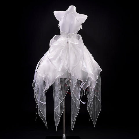 Wuthering Waves Floral Guard - Luocha Formal Ceremony Full Set Cosplay Costume - Coscosmos