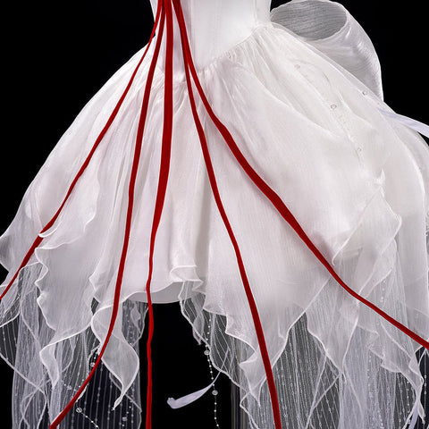 Wuthering Waves Floral Guard - Luocha Formal Ceremony Full Set Cosplay Costume - Coscosmos