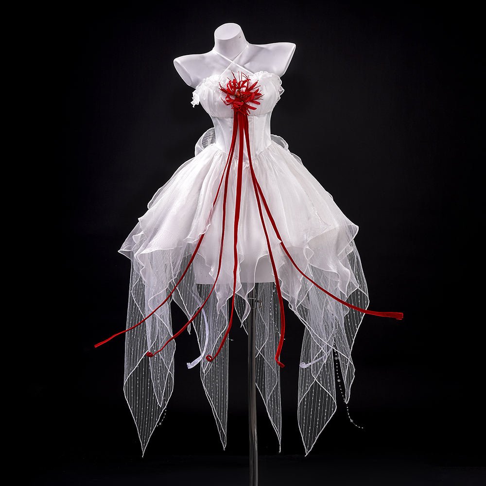 Wuthering Waves Floral Guard - Luocha Formal Ceremony Full Set Cosplay Costume - Coscosmos