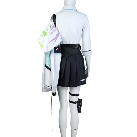 Wuthering Waves Linaria Cosplay Outfit, Full Set Anime Game Female Role Play Costume, Complete Wuthering Waves Cos Suit for Women - Coscosmos
