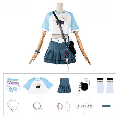 Wuthering Waves Rover Cosplay Costume 1st Anniversary Birthday Party Outfit - Coscosmos