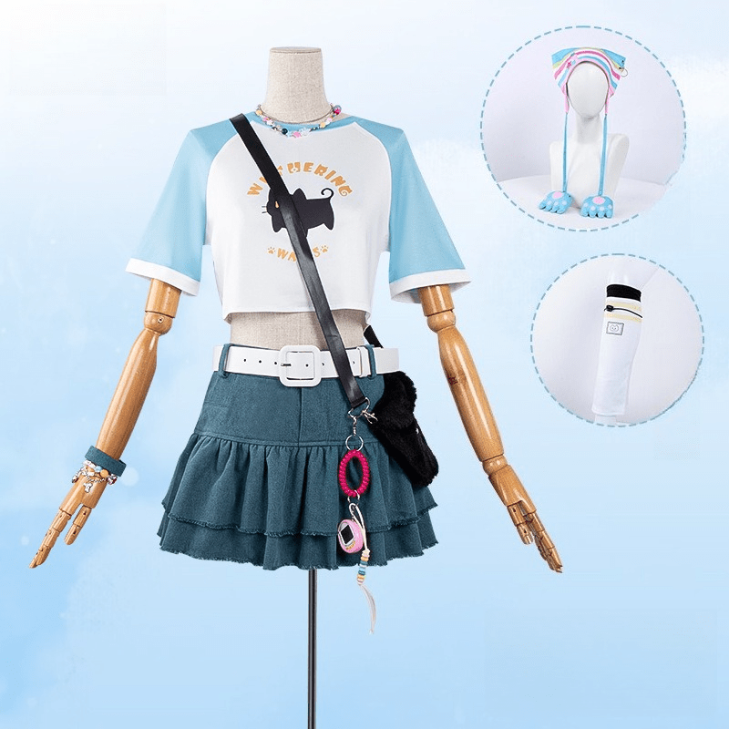 Wuthering Waves Rover Cosplay Costume 1st Anniversary Birthday Party Outfit - Coscosmos