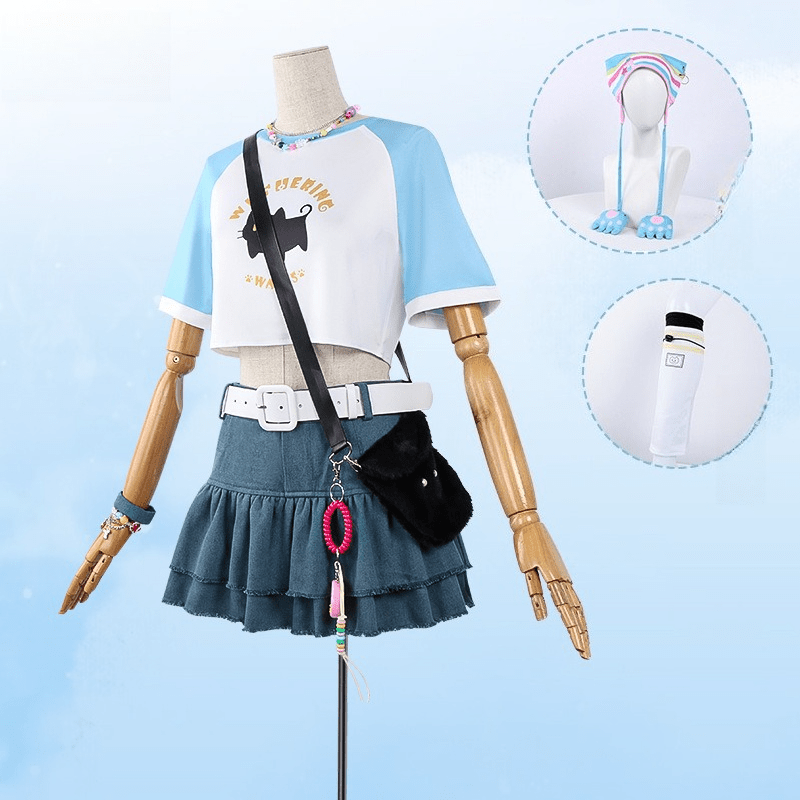 Wuthering Waves Rover Cosplay Costume 1st Anniversary Birthday Party Outfit - Coscosmos