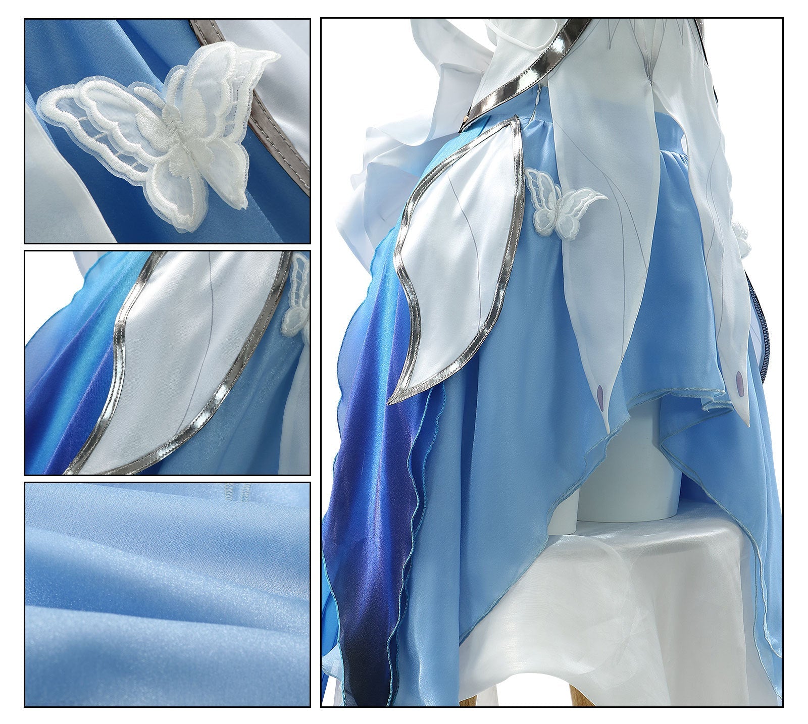 Wuthering Waves Rover & The Shorekeeper Cosplay Costume, Game Anime Character Uniform Outfit for Cosplay Party - Coscosmos