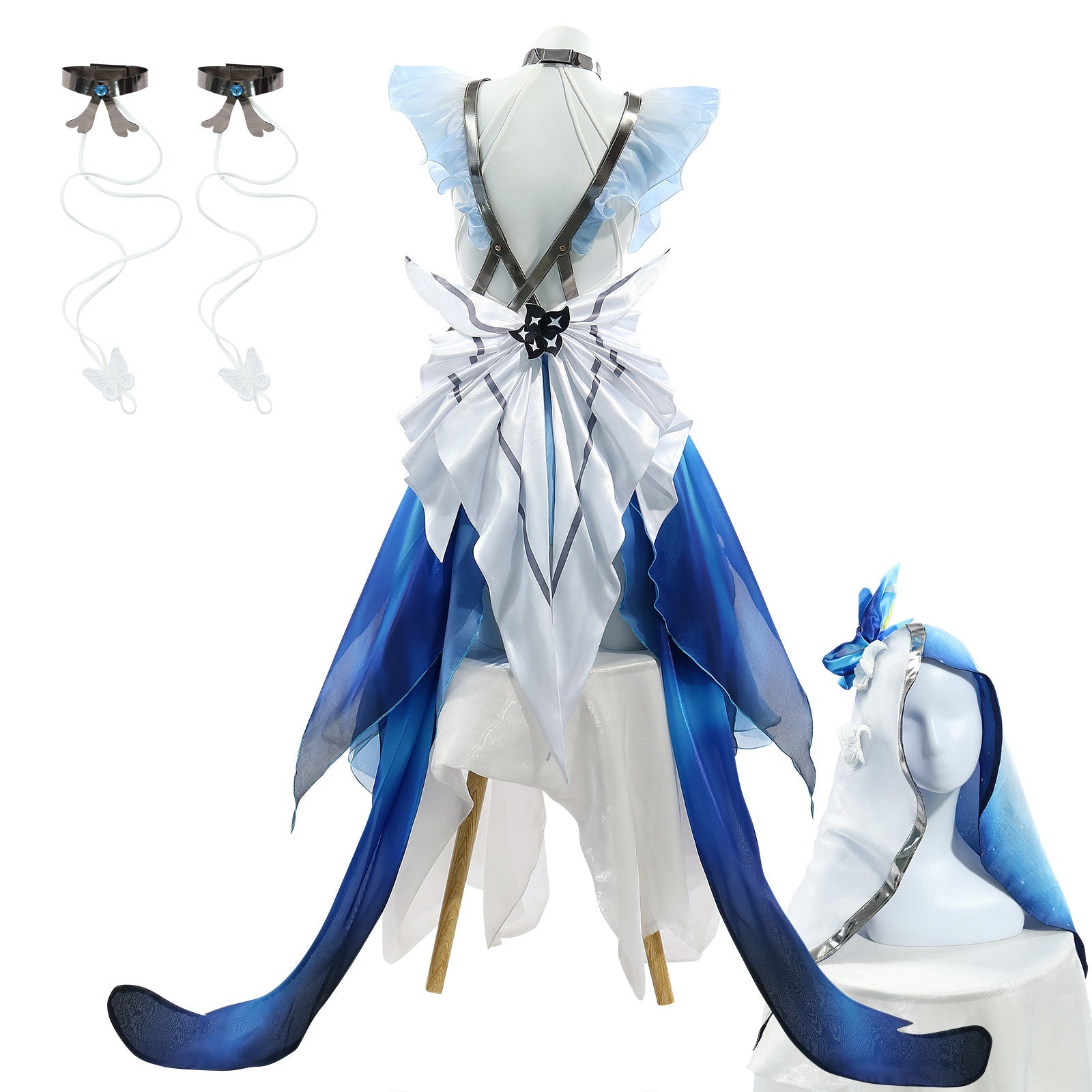 Wuthering Waves Rover & The Shorekeeper Cosplay Costume, Game Anime Character Uniform Outfit for Cosplay Party - Coscosmos