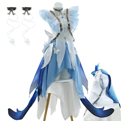 Wuthering Waves Rover & The Shorekeeper Cosplay Costume, Game Anime Character Uniform Outfit for Cosplay Party - Coscosmos
