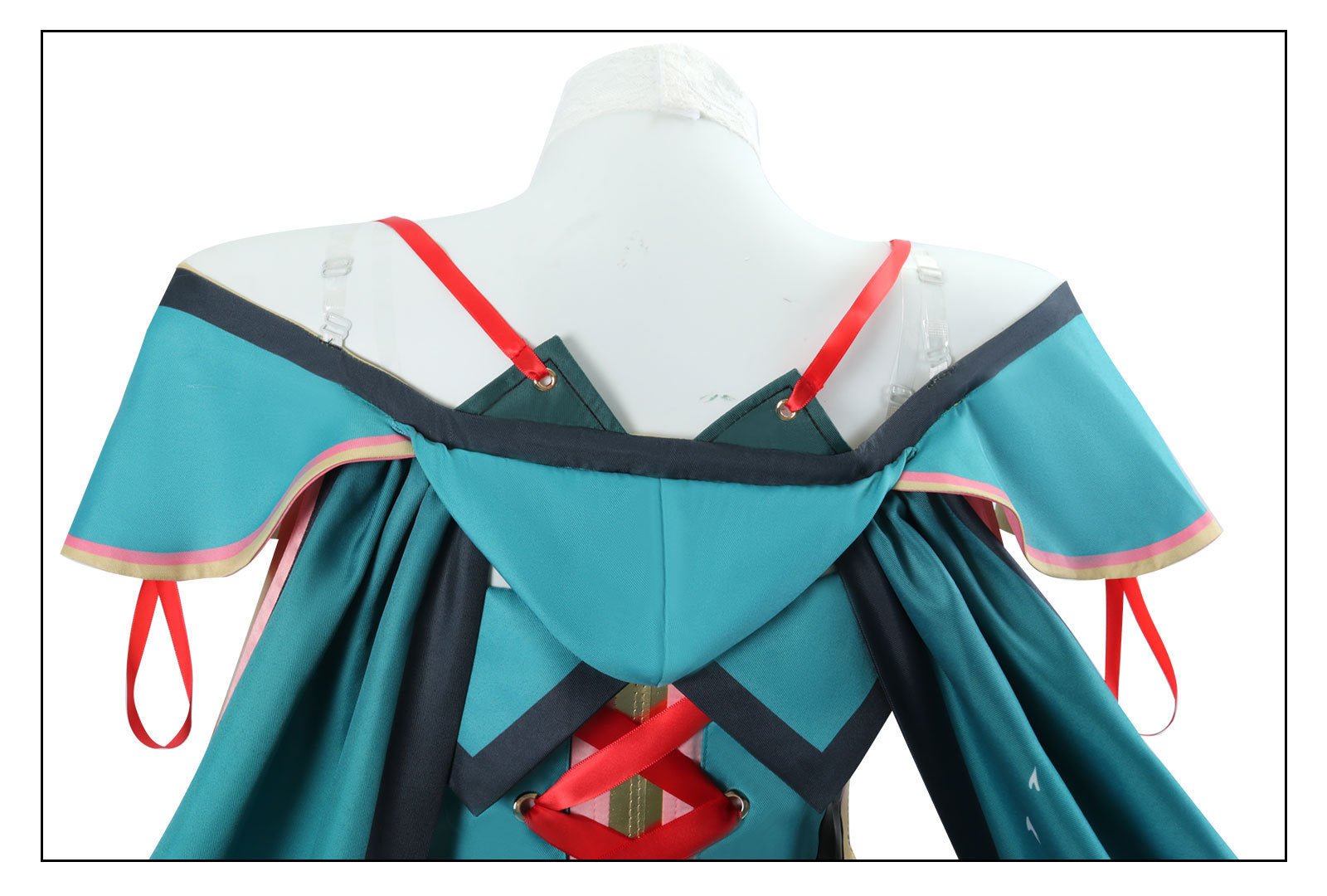 Wuthering Waves Spring Peach Female Cosplay Costume Brush Ink Slice Outfit - Coscosmos