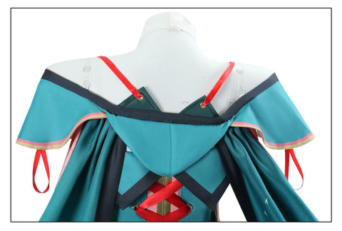 Wuthering Waves Spring Peach Female Cosplay Costume Brush Ink Slice Outfit - Coscosmos