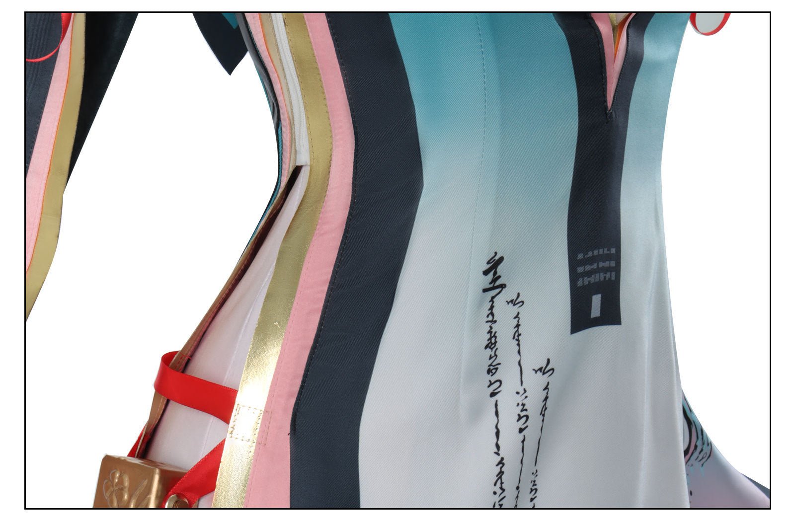 Wuthering Waves Spring Peach Female Cosplay Costume Brush Ink Slice Outfit - Coscosmos