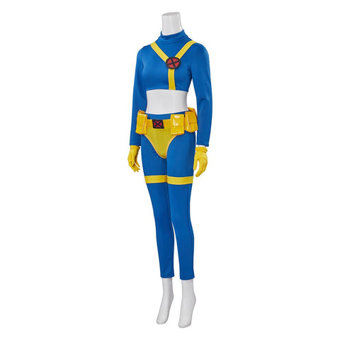 X - Men '97 Cyclops Cosplay Costume Marvel Full Jumpsuit Performance Outfit - Coscosmos