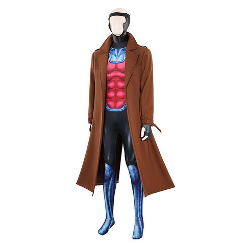X - Men '97 Gambit Cosplay Costume - Premium Quality Anime Outfit - Coscosmos