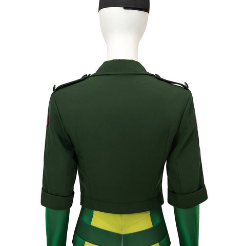 X - Men: The Animated Series Rogue Cosplay Costume - Premium Quality - Coscosmos