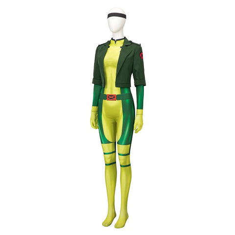 X - Men: The Animated Series Rogue Cosplay Costume - Premium Quality - Coscosmos