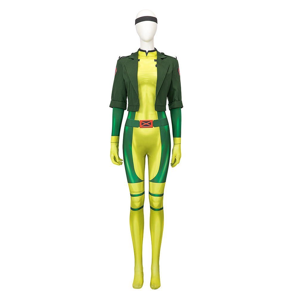 X - Men: The Animated Series Rogue Cosplay Costume - Premium Quality - Coscosmos