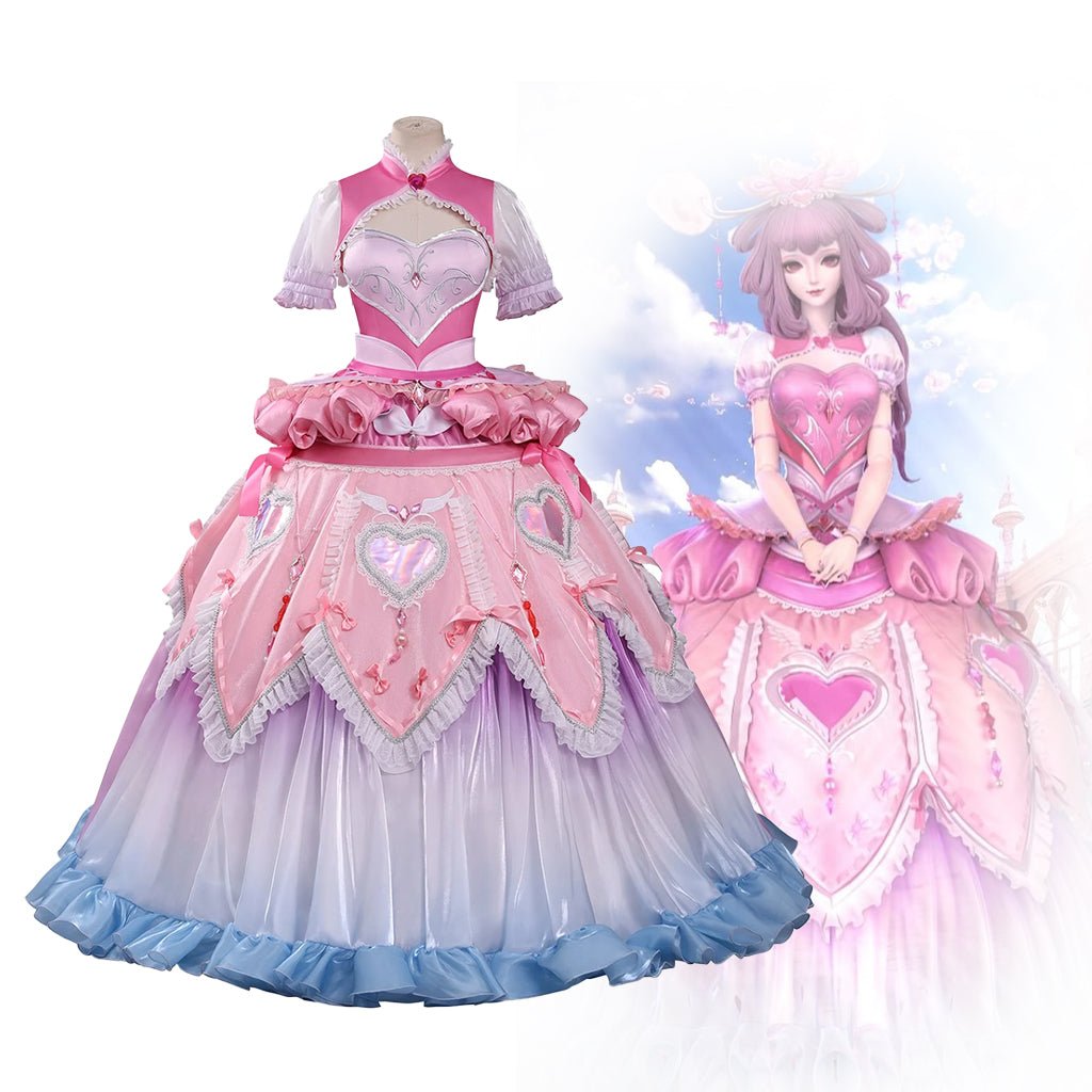 Ye Luoli Ai Zhen Lingxi Palace Cosplay Dress – Princess Love Fairy Outfit - Coscosmos