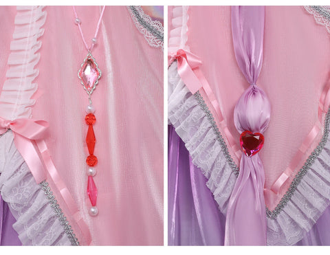 Ye Luoli Ai Zhen Lingxi Palace Cosplay Dress – Princess Love Fairy Outfit - Coscosmos