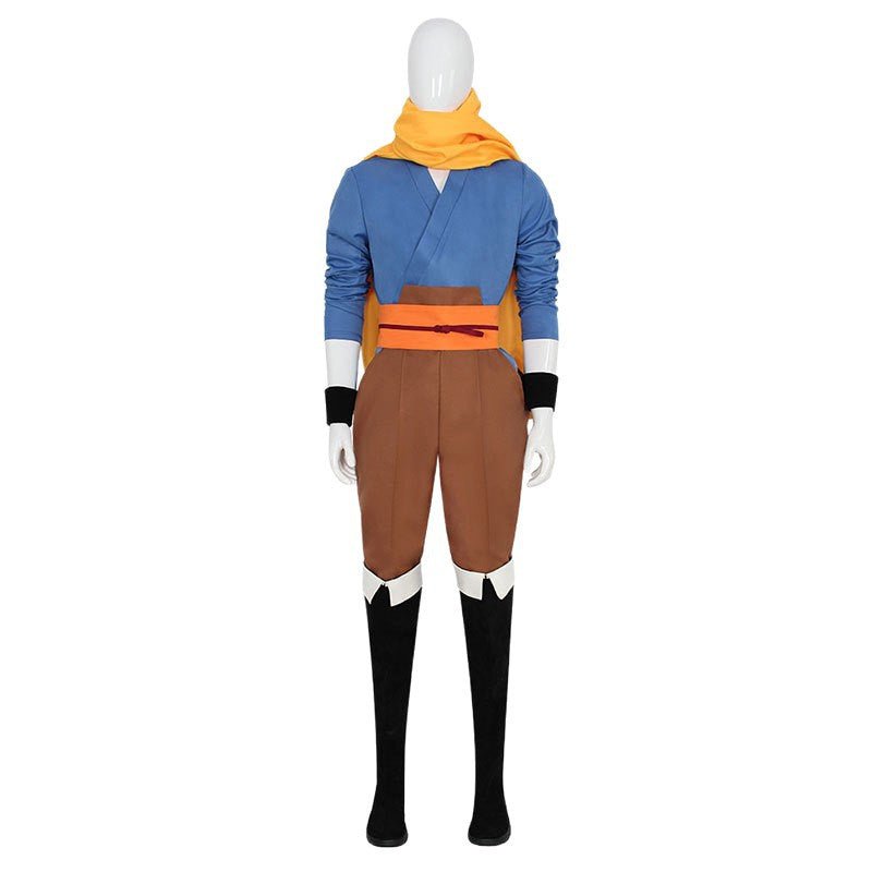 Yomi no Tsugai Yul Japanese Kimono Full Set Assassin Cosplay Costume for Halloween - Coscosmos