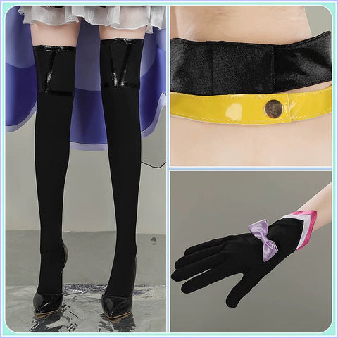You and Idol Pretty Cure♪ Cure Kyun - Kyun Shigure Kokoro Concert Cosplay Costume - Custom Made for Perfect Fit - Coscosmos