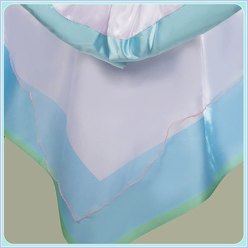 You and Idol Pretty Cure♪– Cure Zukyoon Tanaka Purin Cosplay Costume - Custom Made for Perfect Fit - Coscosmos