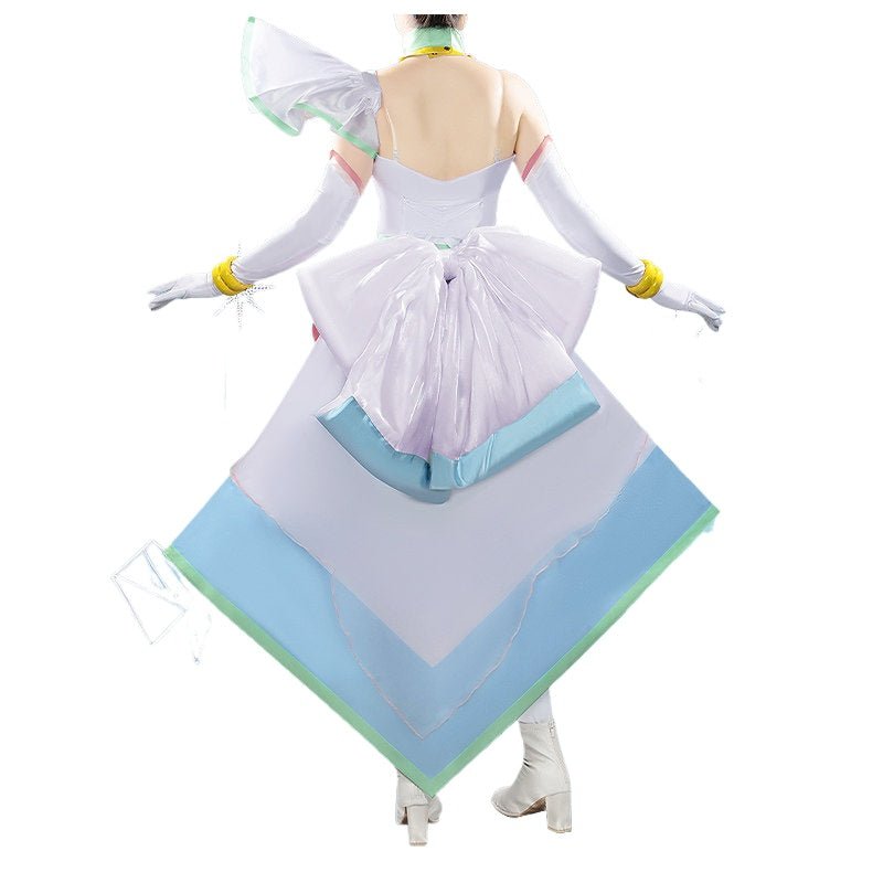 You and Idol Pretty Cure♪– Cure Zukyoon Tanaka Purin Cosplay Costume - Custom Made for Perfect Fit - Coscosmos