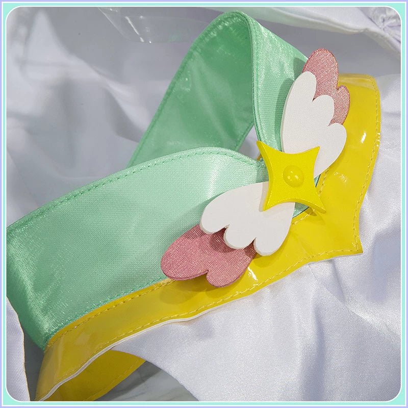 You and Idol Pretty Cure♪– Cure Zukyoon Tanaka Purin Cosplay Costume - Custom Made for Perfect Fit - Coscosmos