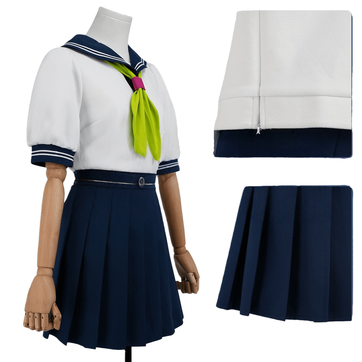 You and Me Are Polar Opposites Suzuki Cosplay JK Sailor Uniform – Complete Set for Anime Fans - Coscosmos