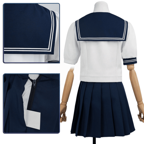 You and Me Are Polar Opposites Suzuki Cosplay JK Sailor Uniform – Complete Set for Anime Fans - Coscosmos