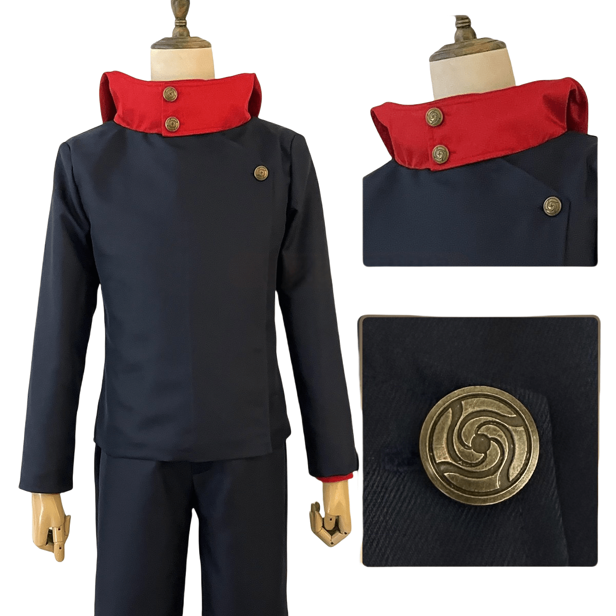 Yuji Itadori Cosplay Costume - Jujutsu Kaisen Anime Outfit - Coscosmos