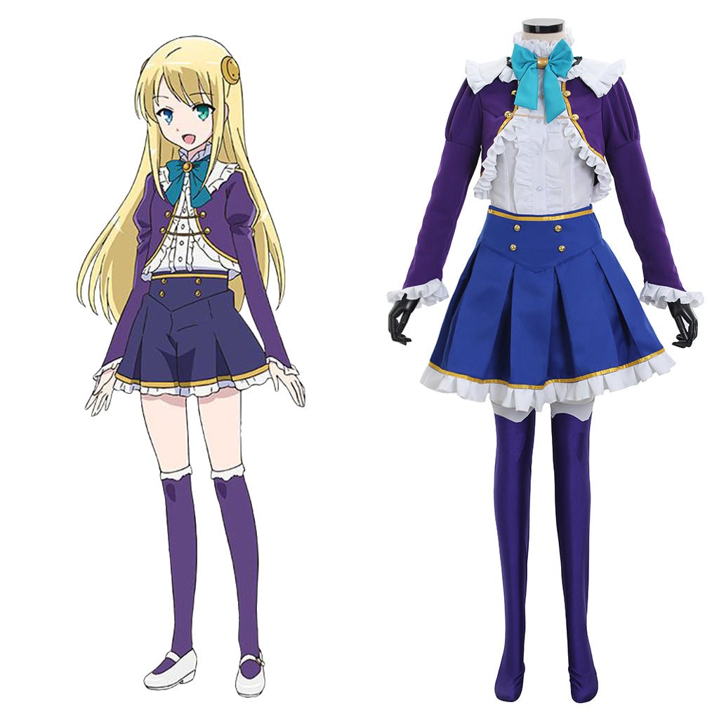 Yumina Urnea Belfast Cosplay Costume - From "In Another World With My Smartphone" - Coscosmos