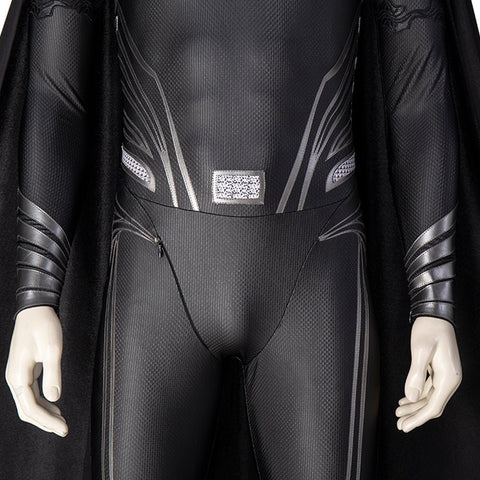 Zack Snyder's Black Suit Superman Premium Bodysuit - Cosplay Costume Roleplay Outfit - Coscosmos