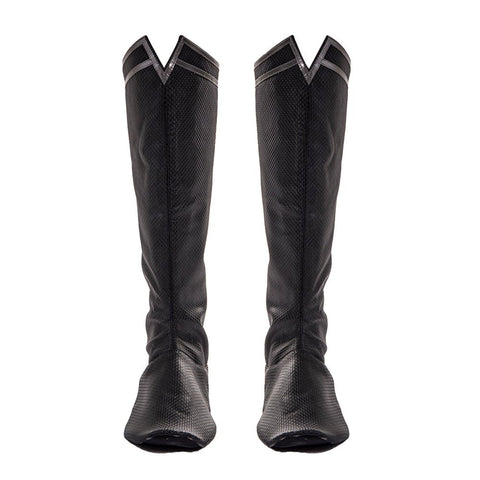 Zack Snyder's Black Suit Superman Premium Bodysuit - Cosplay Costume Roleplay Outfit - Coscosmos