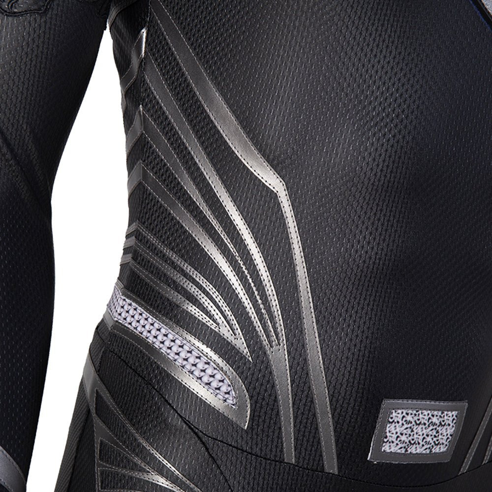 Zack Snyder's Black Suit Superman Premium Bodysuit - Cosplay Costume Roleplay Outfit - Coscosmos