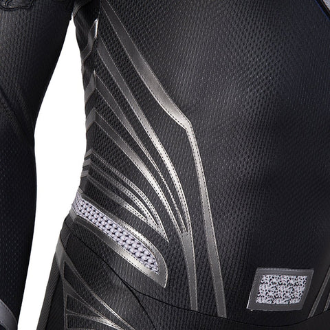 Zack Snyder's Black Suit Superman Premium Bodysuit - Cosplay Costume Roleplay Outfit - Coscosmos