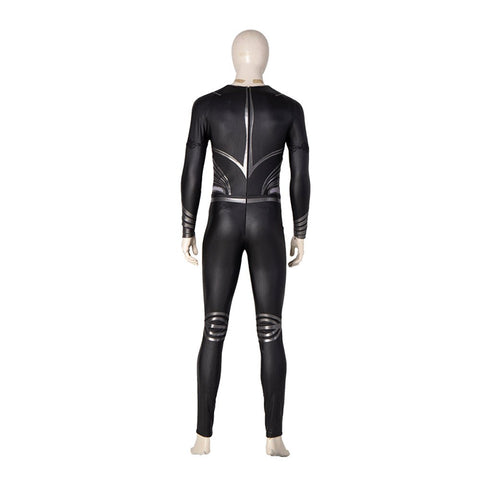 Zack Snyder's Black Suit Superman Premium Bodysuit - Cosplay Costume Roleplay Outfit - Coscosmos