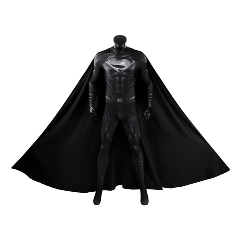 Zack Snyder's Justice League Superman Black Recovery Suit Cosplay Costume - Coscosmos