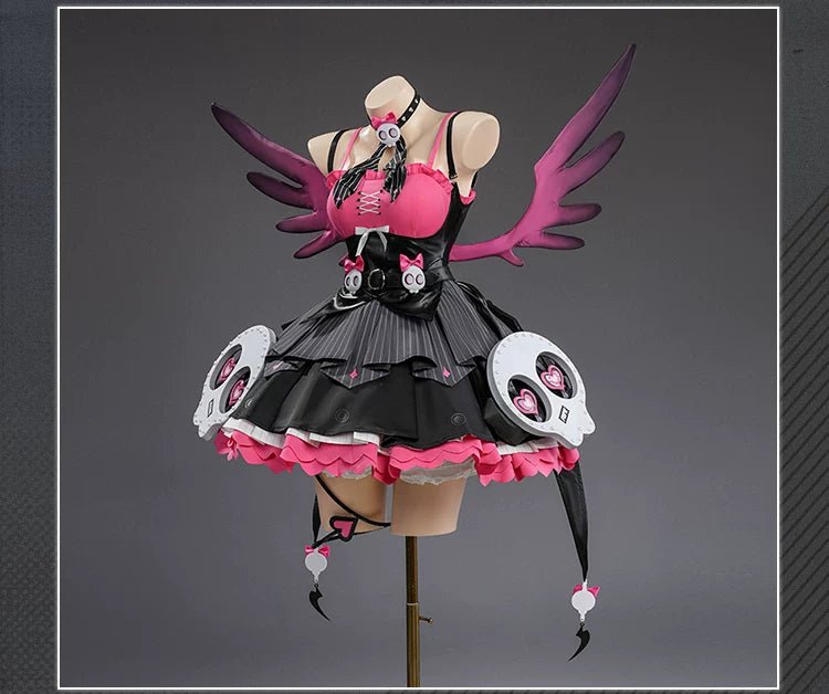 Zenless Zone Zero Arielle Discordant Note Black Version Cosplay Costume - Coscosmos