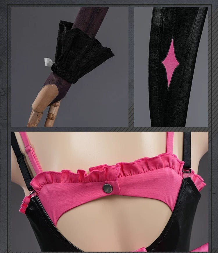 Zenless Zone Zero Arielle Discordant Note Black Version Cosplay Costume - Coscosmos
