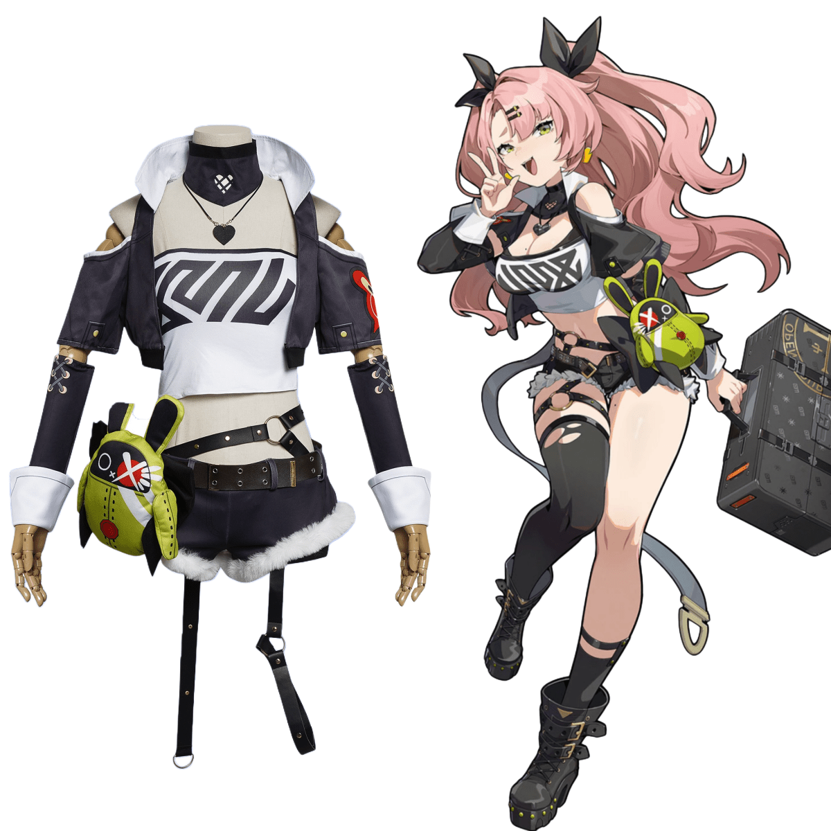 Zenless Zone Zero Cosplay Costumes - Kolin Wicks & Nicole Demara Outfits - Coscosmos