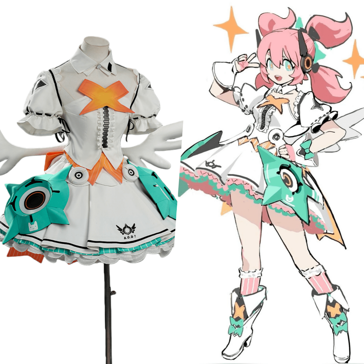 Zenless Zone Zero—Ellen Joe—Full Cosplay Costume Outfit Set - High - Quality Game Character Replica - Coscosmos