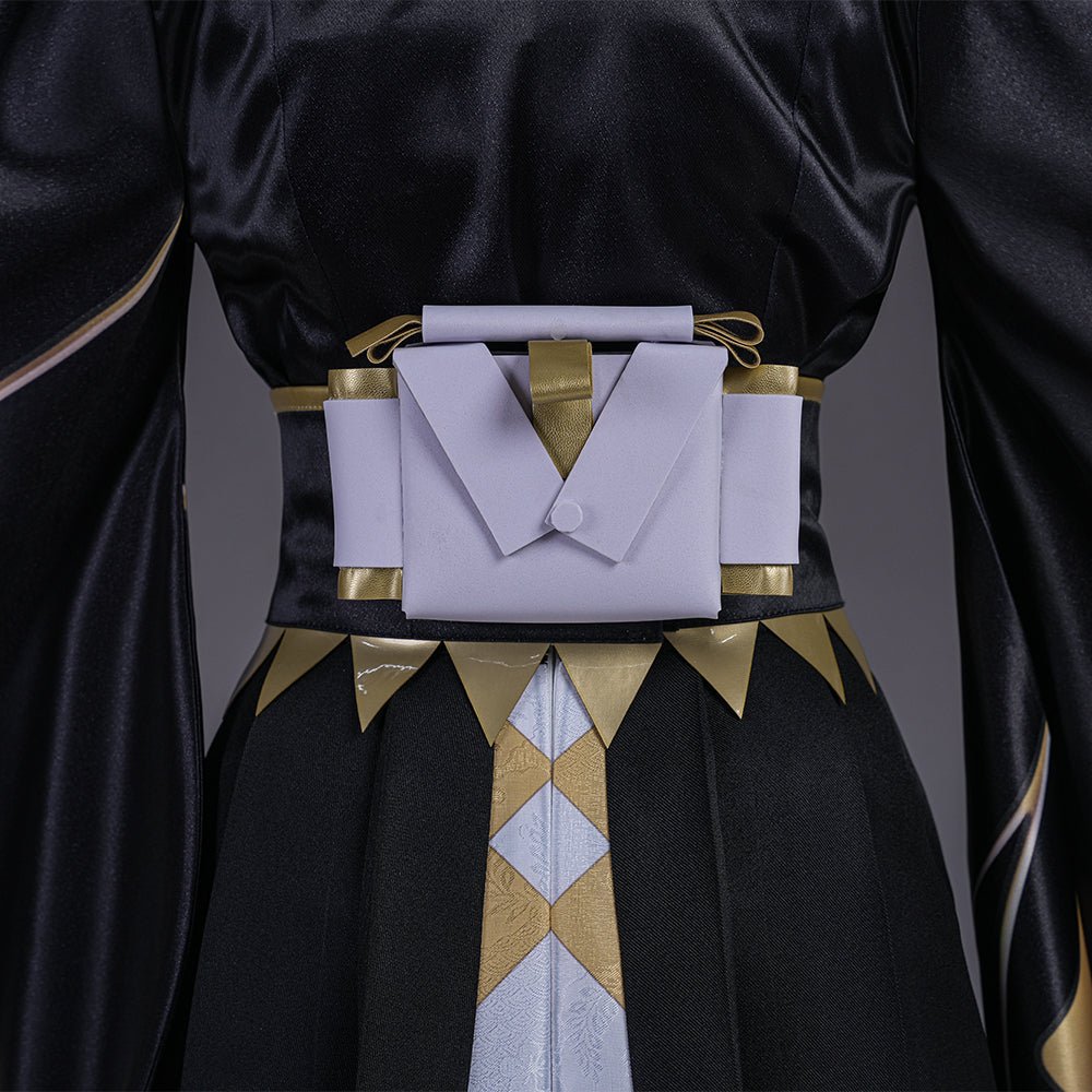 Zenless Zone Zero Hoshimi Miyabi Silver Garden Bloom Cosplay Costume - Coscosmos