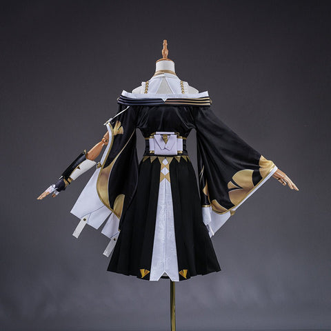 Zenless Zone Zero Hoshimi Miyabi Silver Garden Bloom Cosplay Costume - Coscosmos