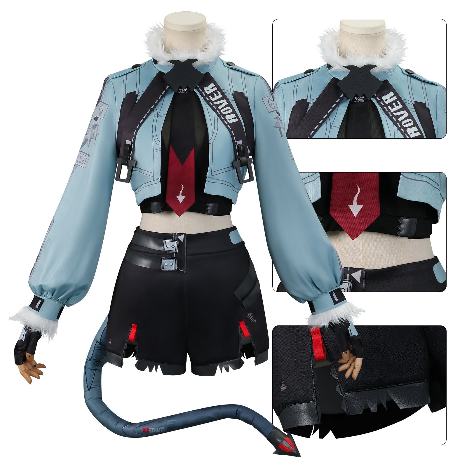 Zenless Zone Zero Jane Doe Cosplay Costume - Coscosmos