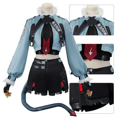 Zenless Zone Zero Jane Doe Cosplay Costume - Coscosmos