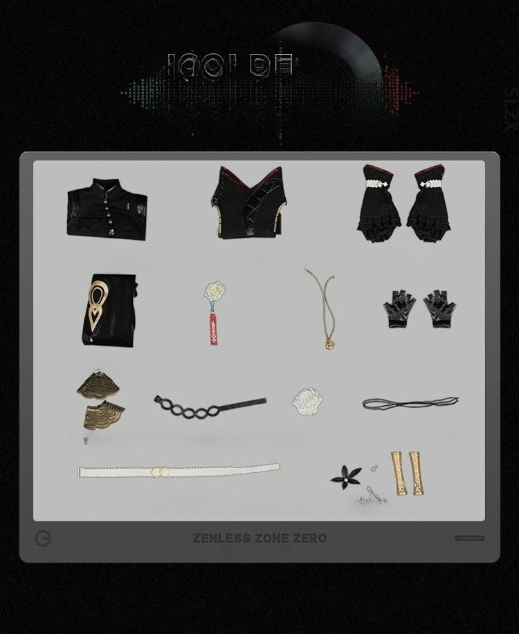 Zenless Zone Zero Oppolus Isolde Colonel Cosplay Costume - Coscosmos