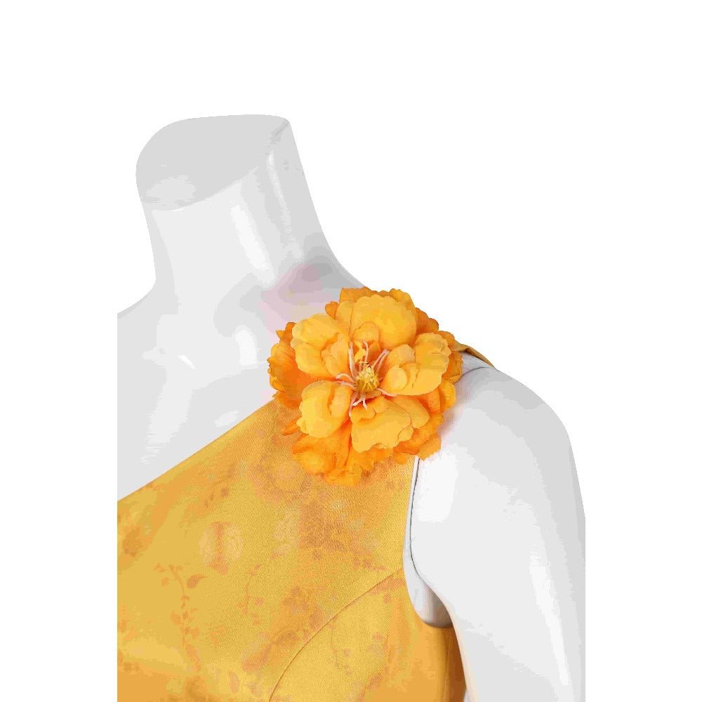 Zootopia 2 Judy Hopps Floral Short Dress Cosplay Costume Full Set - Coscosmos