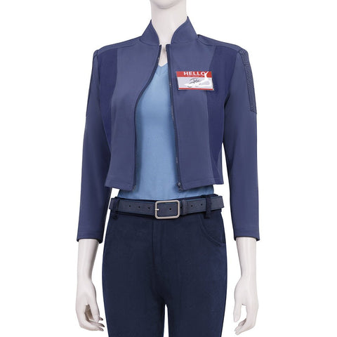 Zootopia 2 Judy Hopps Premium Cosplay Costume Full Set with Accessories - Coscosmos